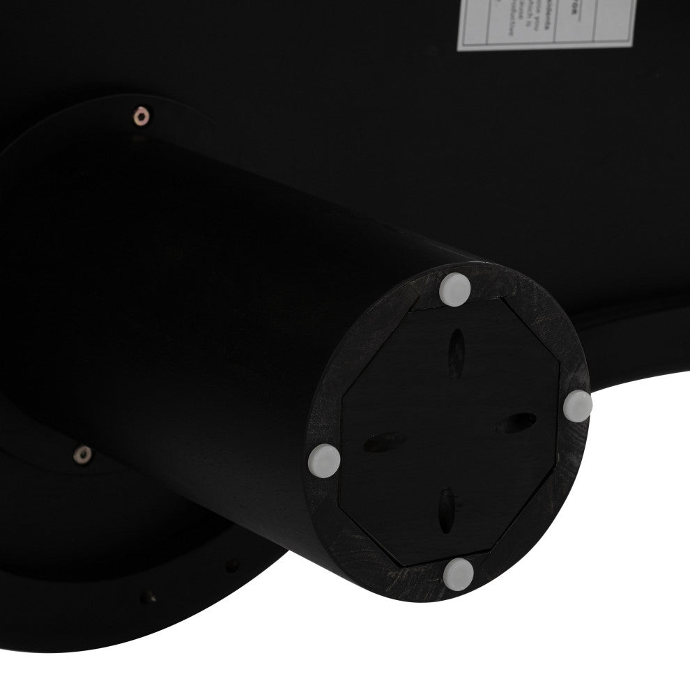 Gotham Coffee Table, Black