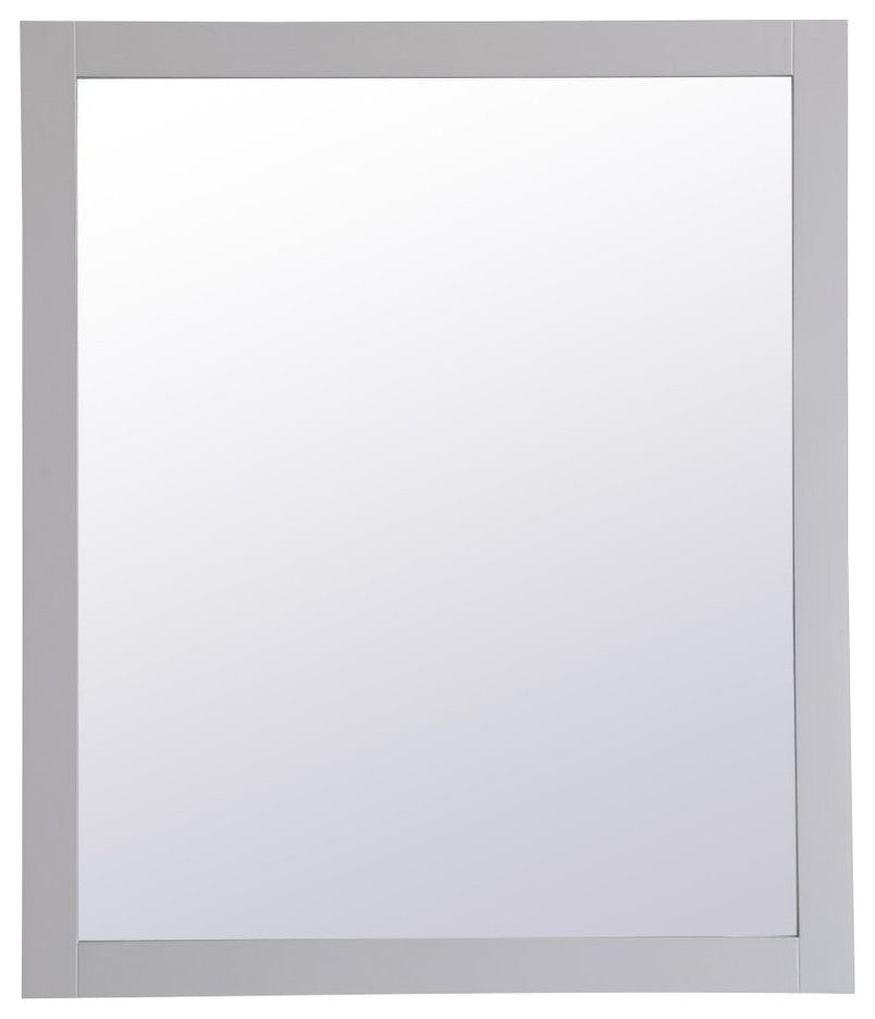 Anderson Rectangle Vanity Mirror, 42", Gray