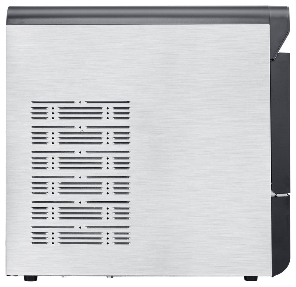 VEVOR Nugget Ice Maker Countertop 37Lbs/24H Portable Ice Cube Machine Self-Clean