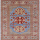 Ahgly Company Indoor Square Mid-Century Modern Area Rugs, 3' Square