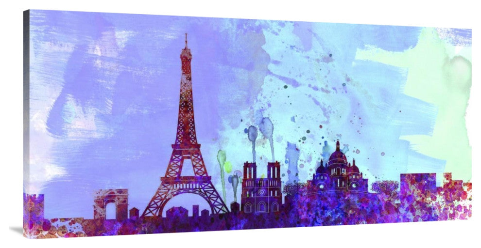 "Paris City Skyline" Fine Art Print