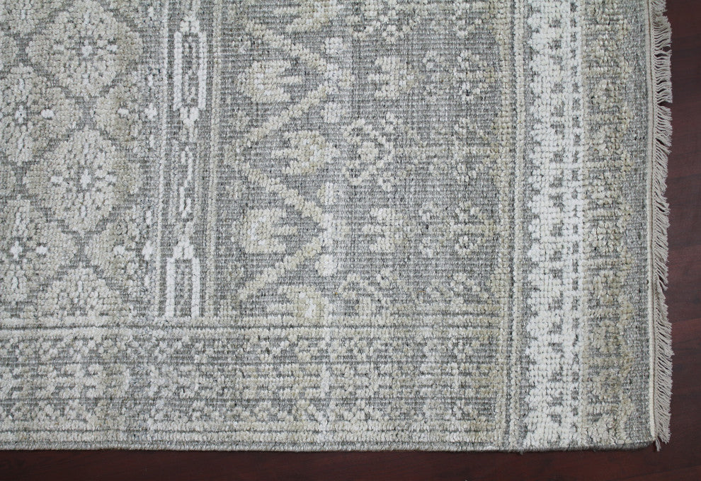 Amer Rugs Winslow WNS-3 Sand Beige Hand-knotted - 6'x9' Rectangle Area Rug