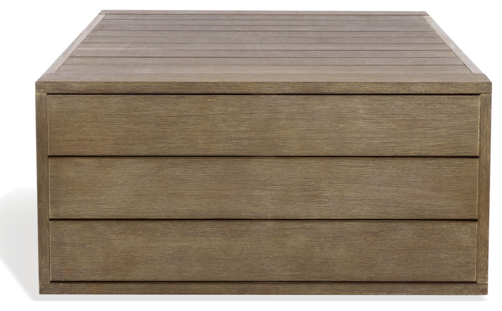 Safavieh Couture Santiago Indoor-Outdoor Patio Coffee Table, Natural