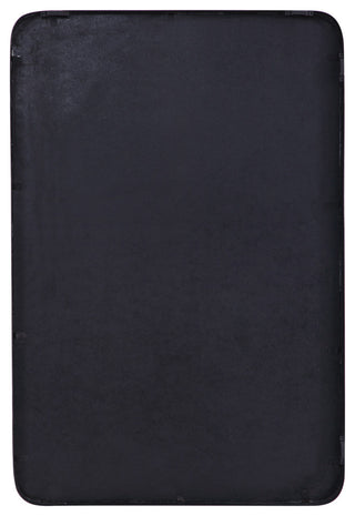 Uttermost Aramis Contemporary Iron and Glass Wall Mirror in Silver Leaf