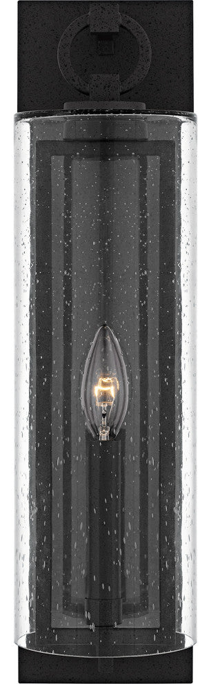 Quoizel RDN8405 Redan 18" Tall Outdoor Wall Sconce - Stone Black