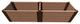 Classic Sienna 2' X 8' X 22" Raised Garden Bed - 2" Profile