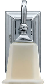 Nicholas 1-Light Wall Sconce, Polished Chrome