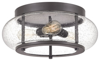 Trilogy 3-Light Flush Mount, Old Bronze