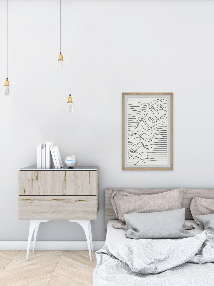 "Magnetic Anomaly" Framed Painting Print, 8x12