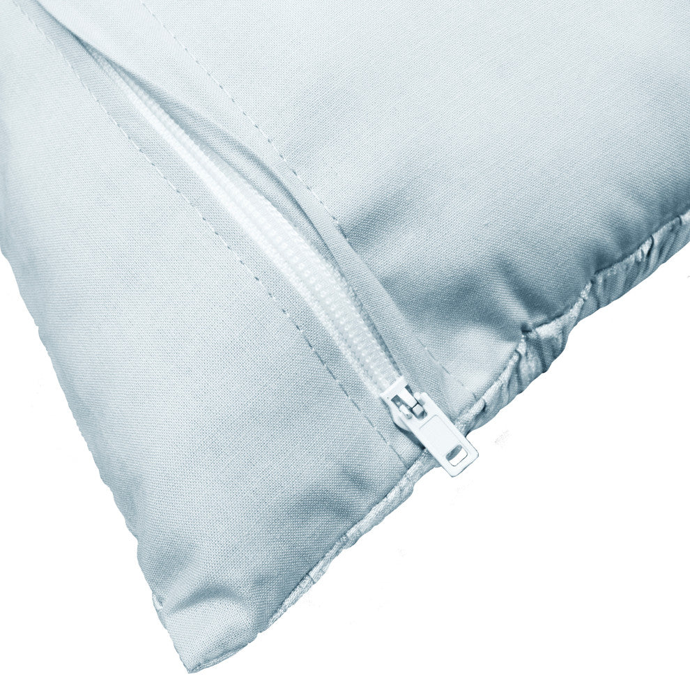 Linum Home Textiles Sofia Decorative Pillow Cover, Sky Blue, Square