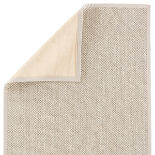 Jaipur Living Naples Natural Solid Beige/Ivory Area Rug, 5'x8'