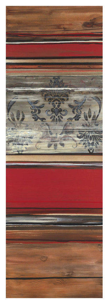 "Diary Of A Duchess II" Digital Paper Print by Joan Elan Davis, 26"x74"