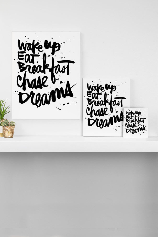 Deny Designs Kal Barteski Wake Up Art Canvas