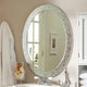 Frameless Crystal Wall Mirror