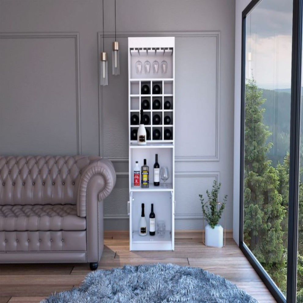 Bar Cabinet Modoc, Living Room, White