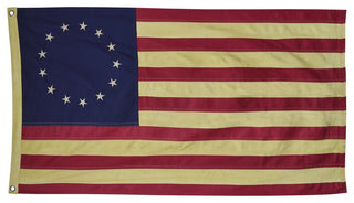 Aged Betsy Ross Flag, 58"