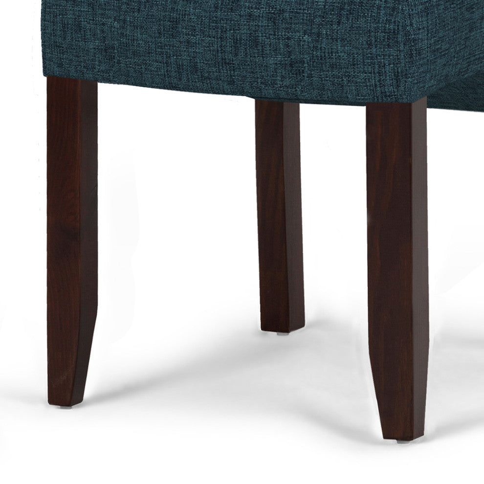 Cosmopolitan Solid Hardwood 9 Piece Dining Set, Denim Blue