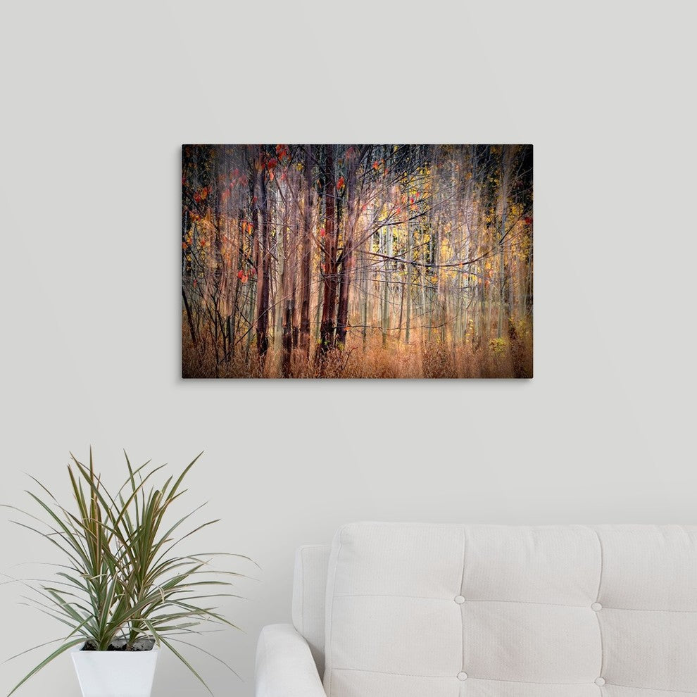 "Autumn Riot" Wrapped Canvas Art Print, 24"x16"x1.5"