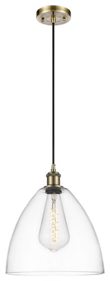 Innovations 516-1P-AB-GBD-122 1 Light Mini Pendant, Antique Brass