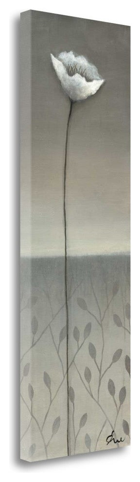 "Fleur Blanc I" By Eve, Giclee Print on Gallery Wrap Canvas, Ready to Hang