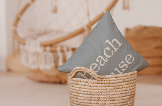 14x20" Compass Nautical Decorative Indoor Pillow, Dusty Smoke