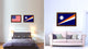 Marshall Islands Country Flag Canvas Print, 19"x27"