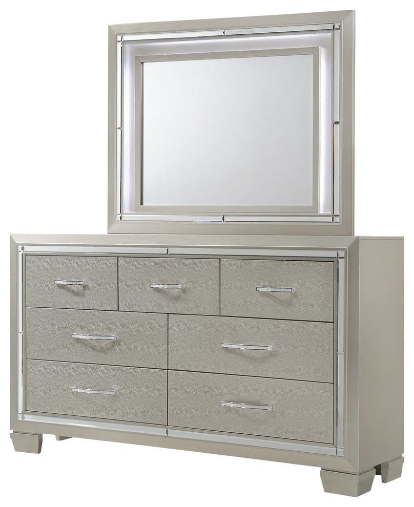 Glamour Dresser and Mirror