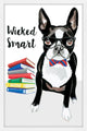 "Smart Terrier" Framed Print by Molly Rosner