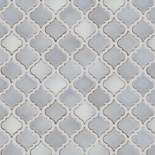 Hudson Tangier Mosaic Floor and Wall Tile, Grey Eye