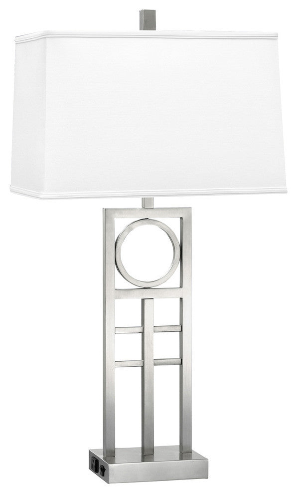 Twin-Light Double Nightstand Lamp, Set of 2
