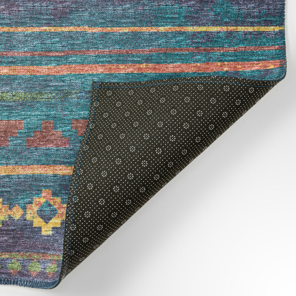 Indoor/Outdoor Sedona SN10 Ink Machine Washable 1'8" x 2'6" Rug