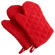 DII Terry Oven Mitt Red, Set of 2