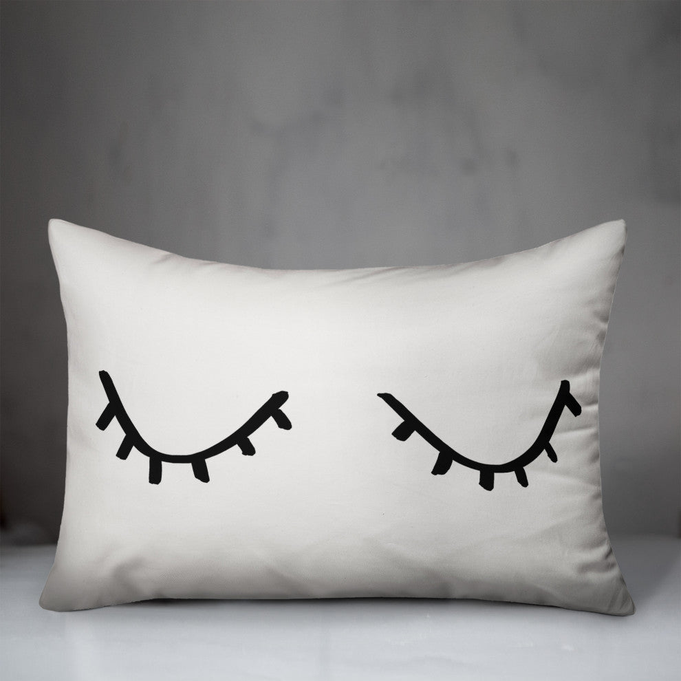 Hello Gorgeous Lashes 14x20 Spun Poly Pillow