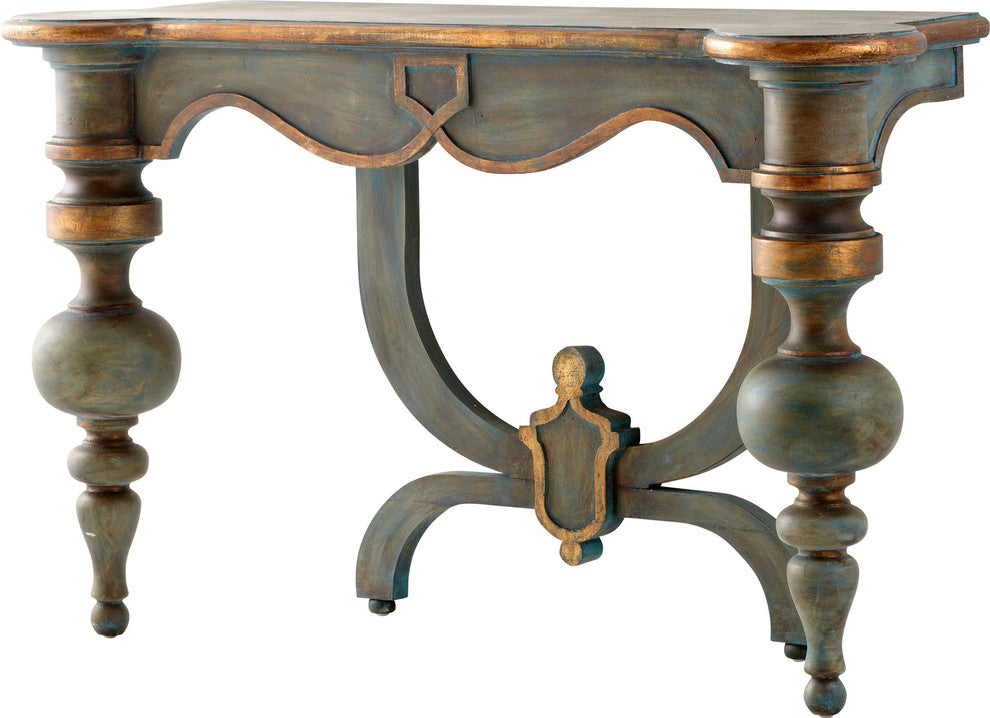Cyan Design Lacroix Console Table, Antiquarian Blue