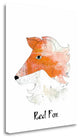 "Red Fox" By Sarah Ogren, Giclee Print on Gallery Wrap Canvas, Ready to Hang