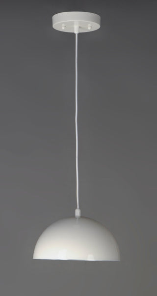 ET2 E24902 Hemisphere 14"W LED Pendant - Gloss Black / Gold