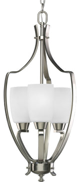 Progress Lighting 3-60W Cand Hall/Foyer, Brushed Nickel