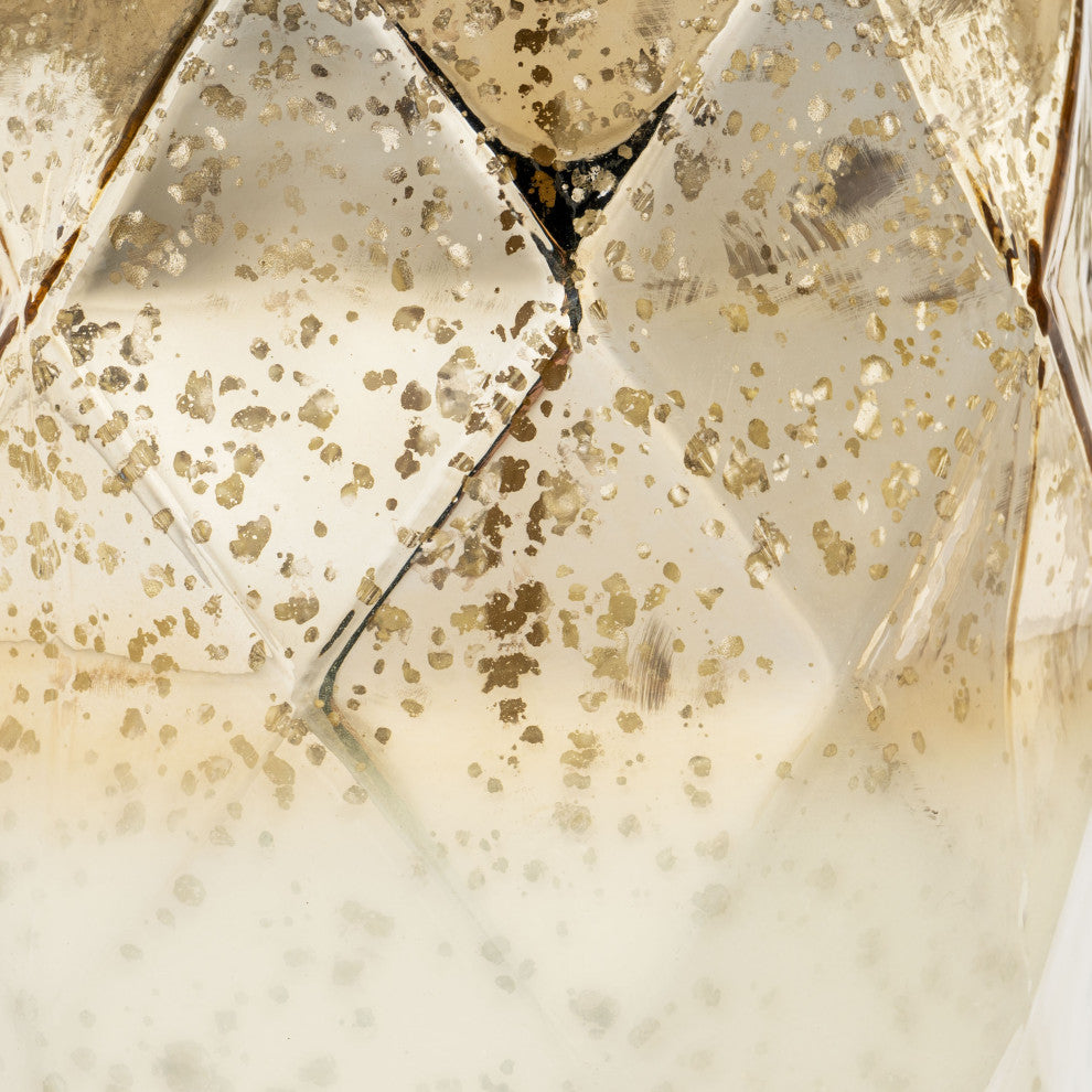 Lavinia 22" Gold Glass Table Lamp