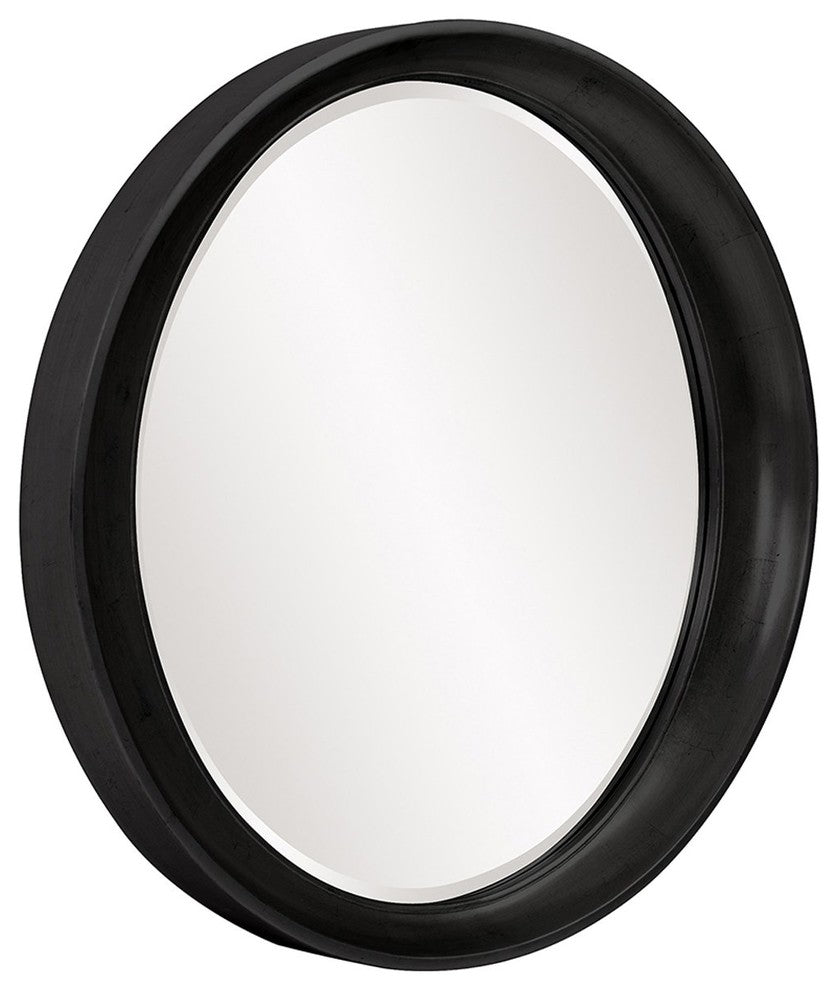 Howard Elliott Ellipse Glossy Black Mirror