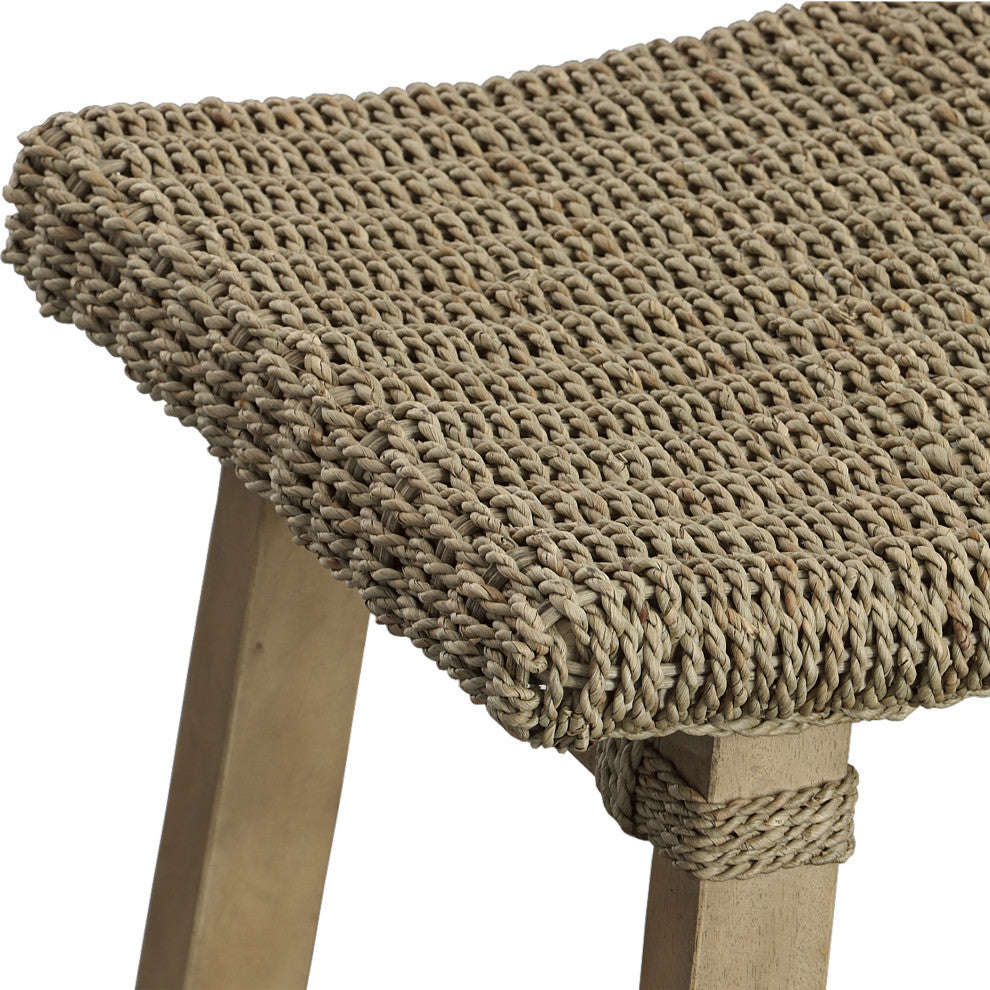 Uttermost 22903 Everglade Sea Grass Counter Stool
