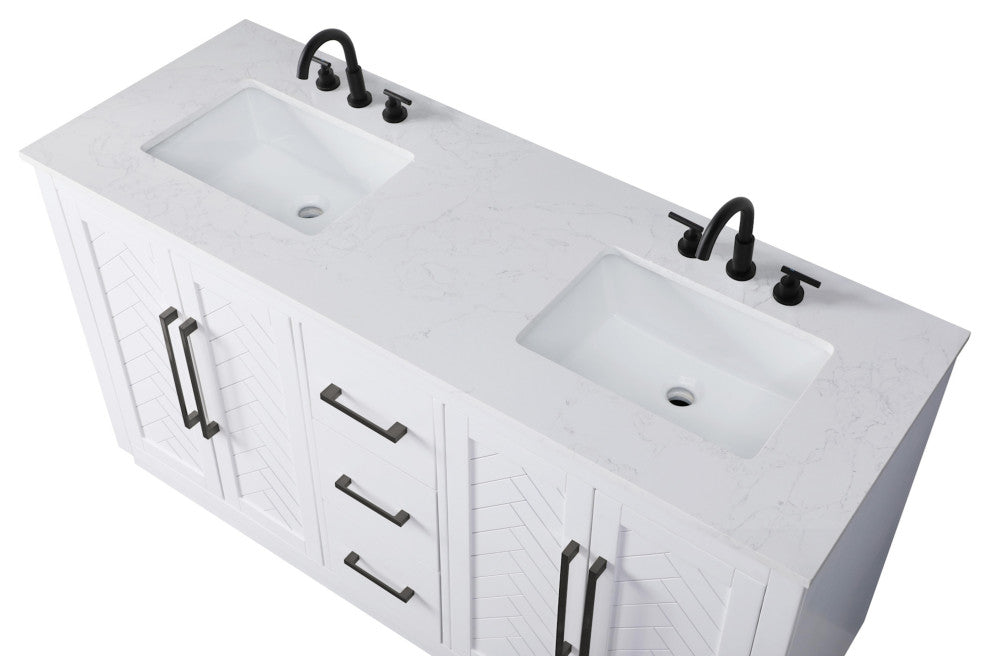 Elegant Lighting VF29060D Chase 60" - Gray