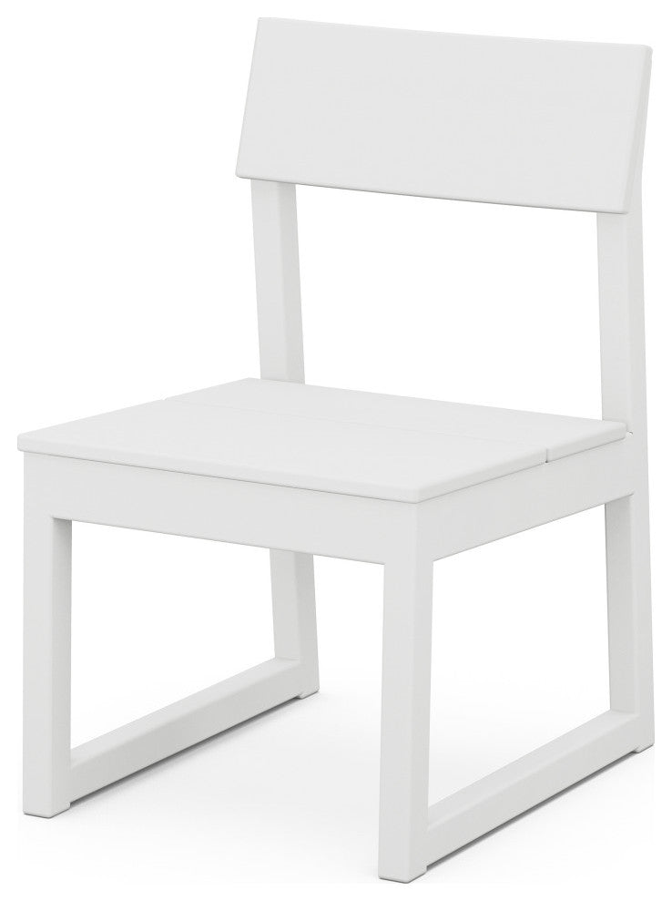 EDGE Dining Side Chair, White
