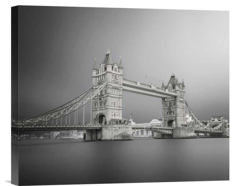 "Tower Bridge" Stretched Canvas Giclee by Ahmed Thabet, 16"x13"
