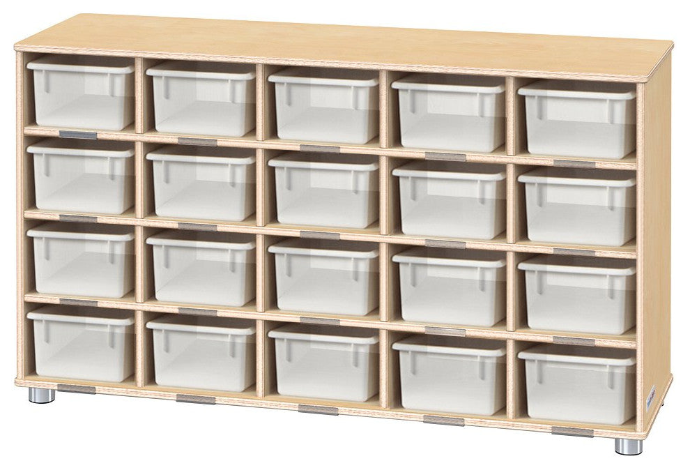Truemodern 20-Cubbie Bins Storage, 20-Compartment