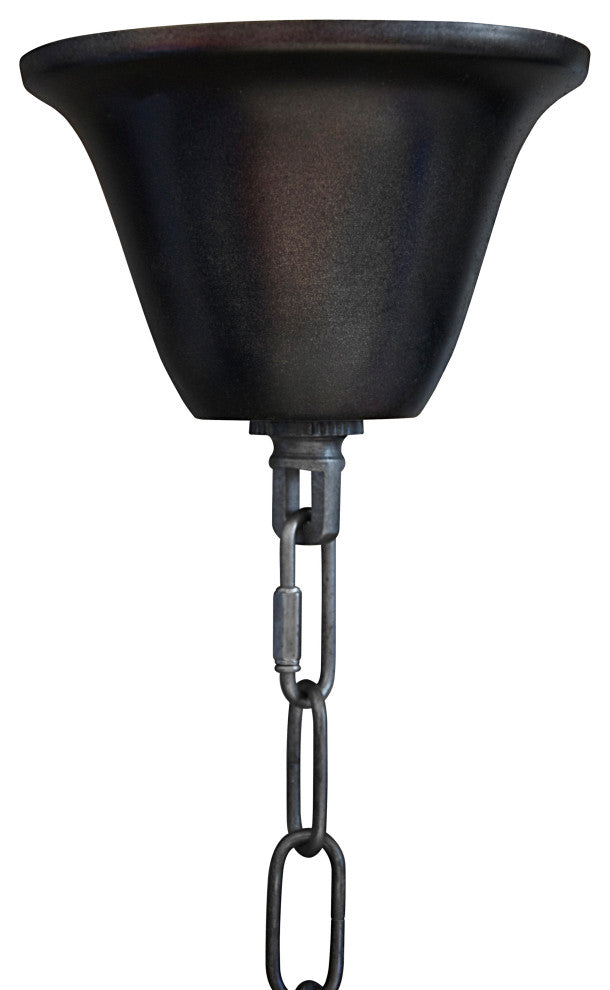 Anna Chandelier, Black Steel
