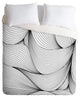 Emanuela Carratoni Seamless Lines Duvet Cover Set, Twin XL