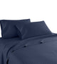600 Thread Count 100% Cotton Stripe Sheet Set, Navy, Twin