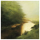"Spring Morning" Digital Paper Print by Julia Purinton, 42"x42"