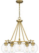 Quoizel CLD5025AB 5-Light Chandelier, Celadon
