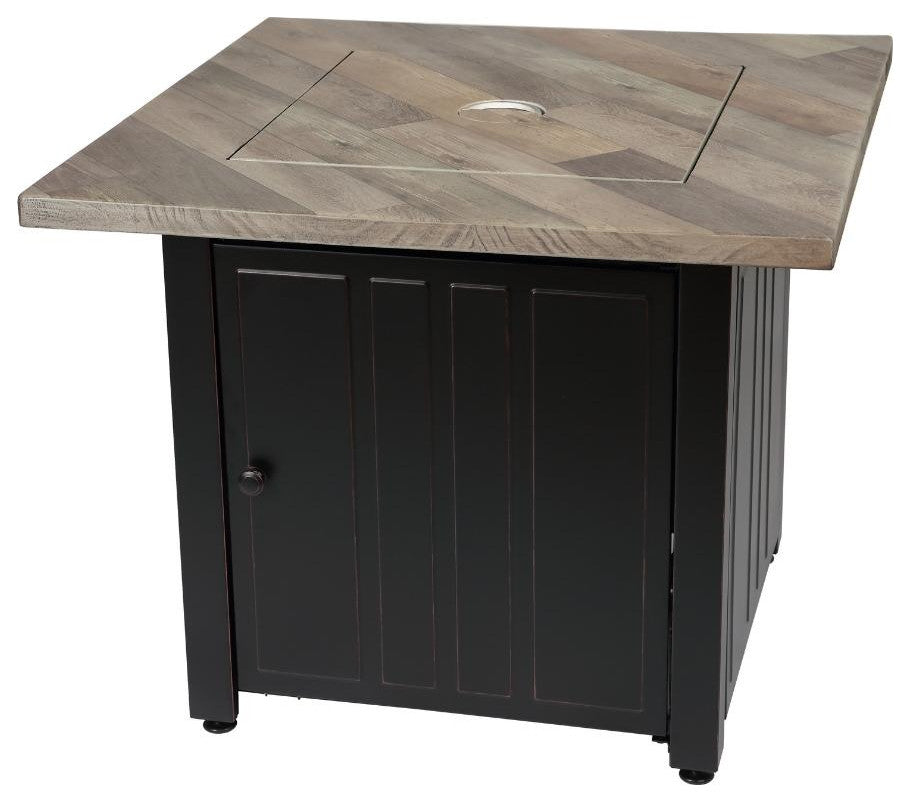 Endless Summer Harper 30" Square LP Fire Pit Table